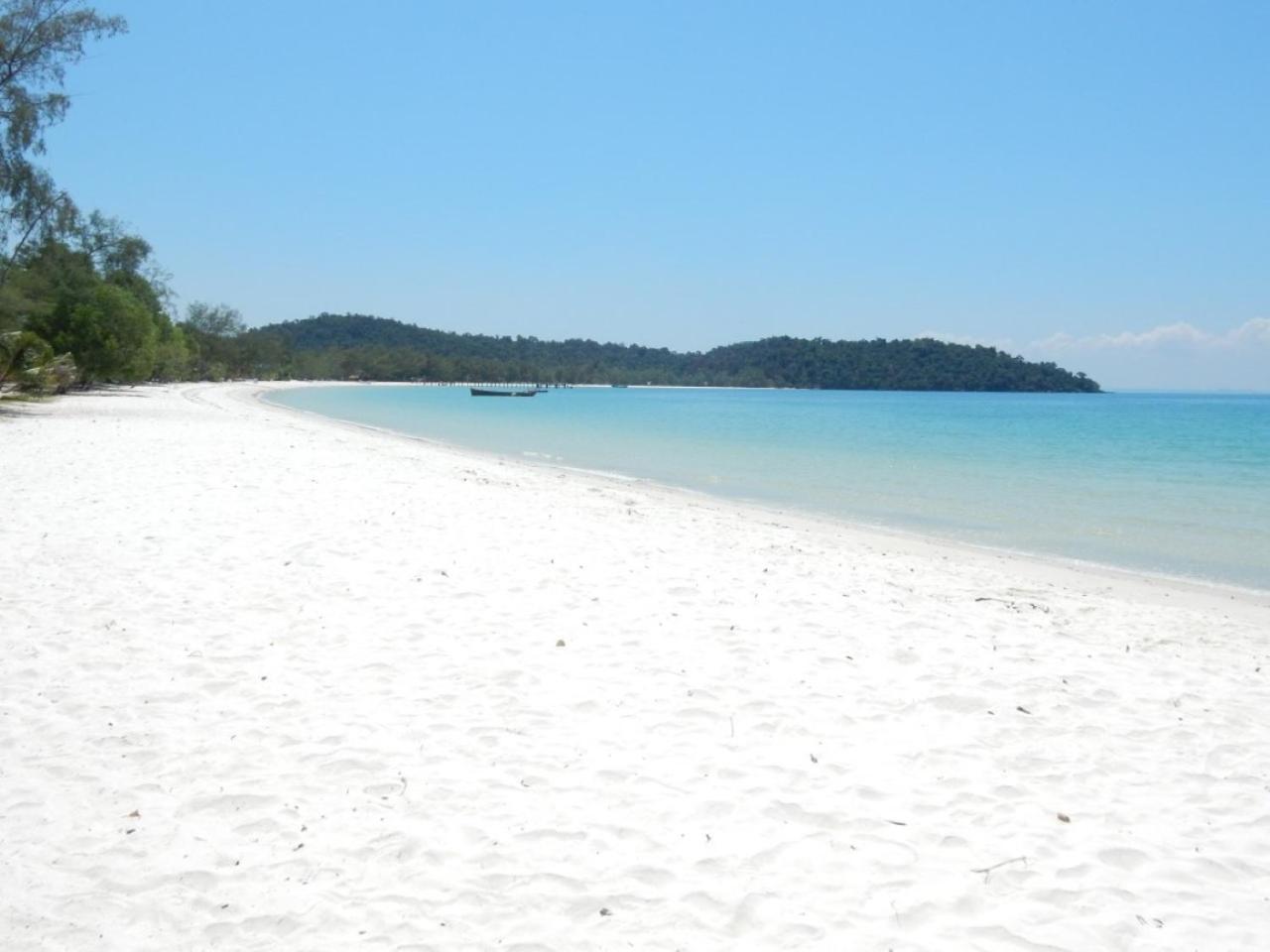 Sandbank Restaurant & Camping Koh Rong Kaoh Touch Eksteriør bilde