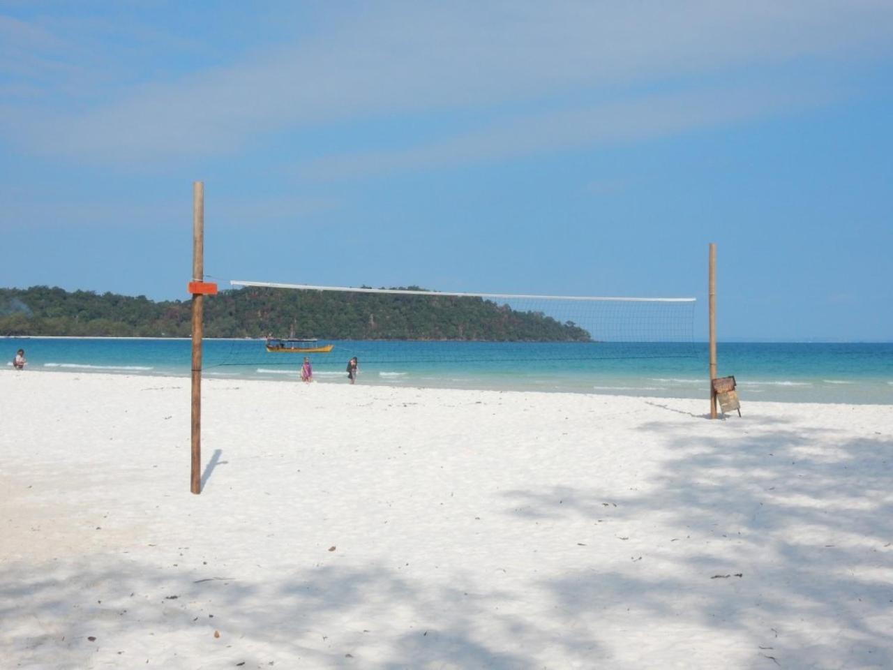 Sandbank Restaurant & Camping Koh Rong Kaoh Touch Eksteriør bilde