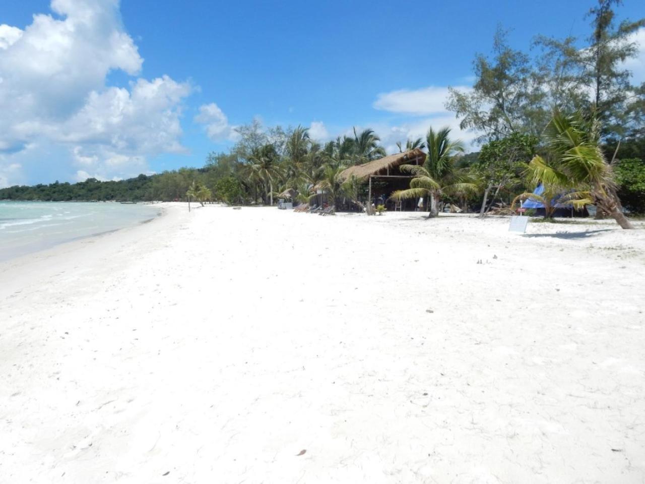 Sandbank Restaurant & Camping Koh Rong Kaoh Touch Eksteriør bilde