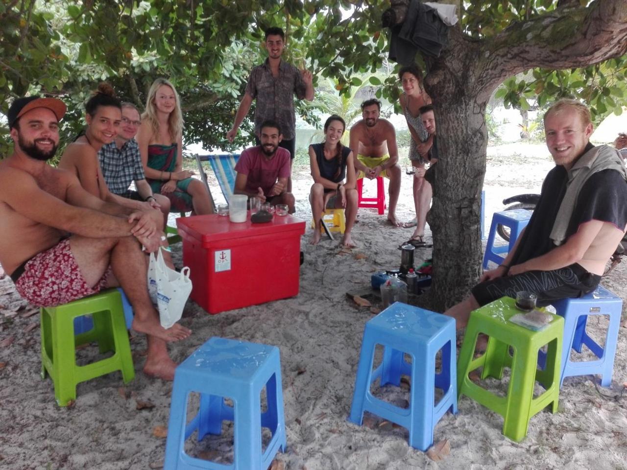 Sandbank Restaurant & Camping Koh Rong Kaoh Touch Eksteriør bilde