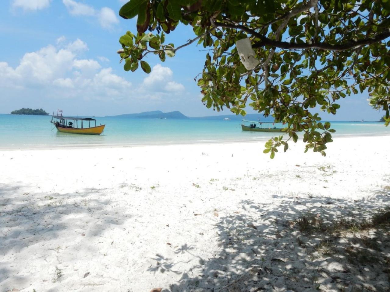Sandbank Restaurant & Camping Koh Rong Kaoh Touch Eksteriør bilde
