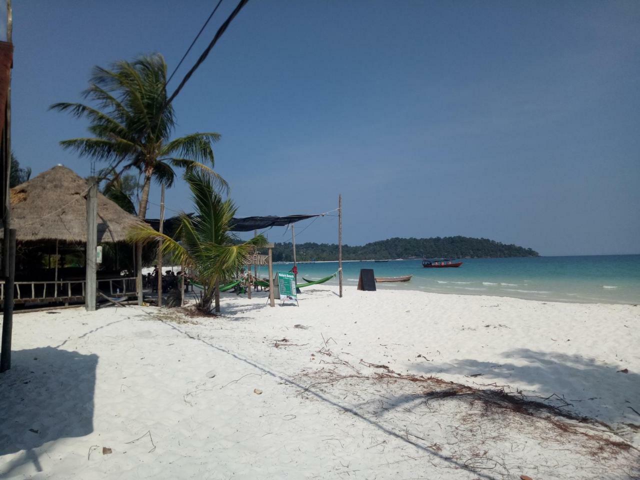 Sandbank Restaurant & Camping Koh Rong Kaoh Touch Eksteriør bilde