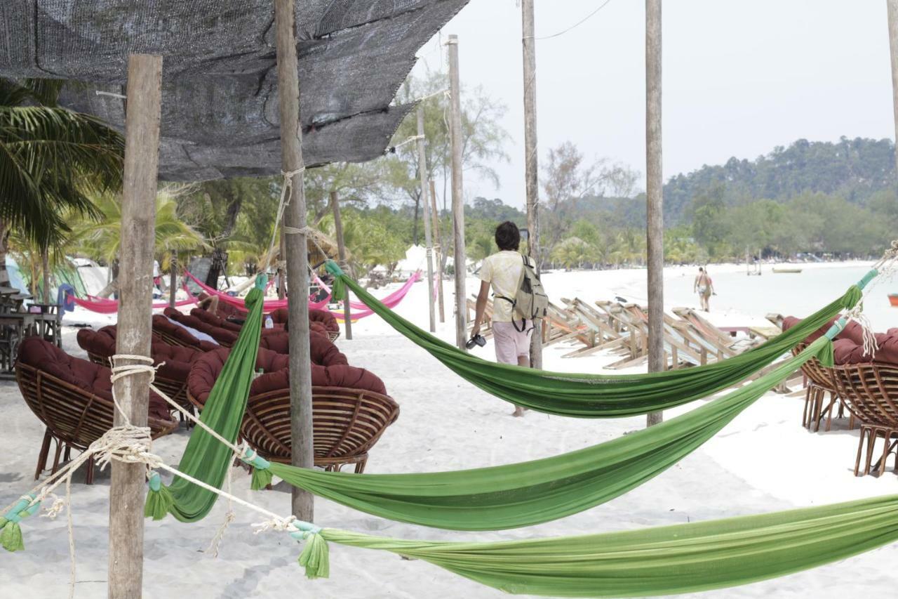 Sandbank Restaurant & Camping Koh Rong Kaoh Touch Eksteriør bilde