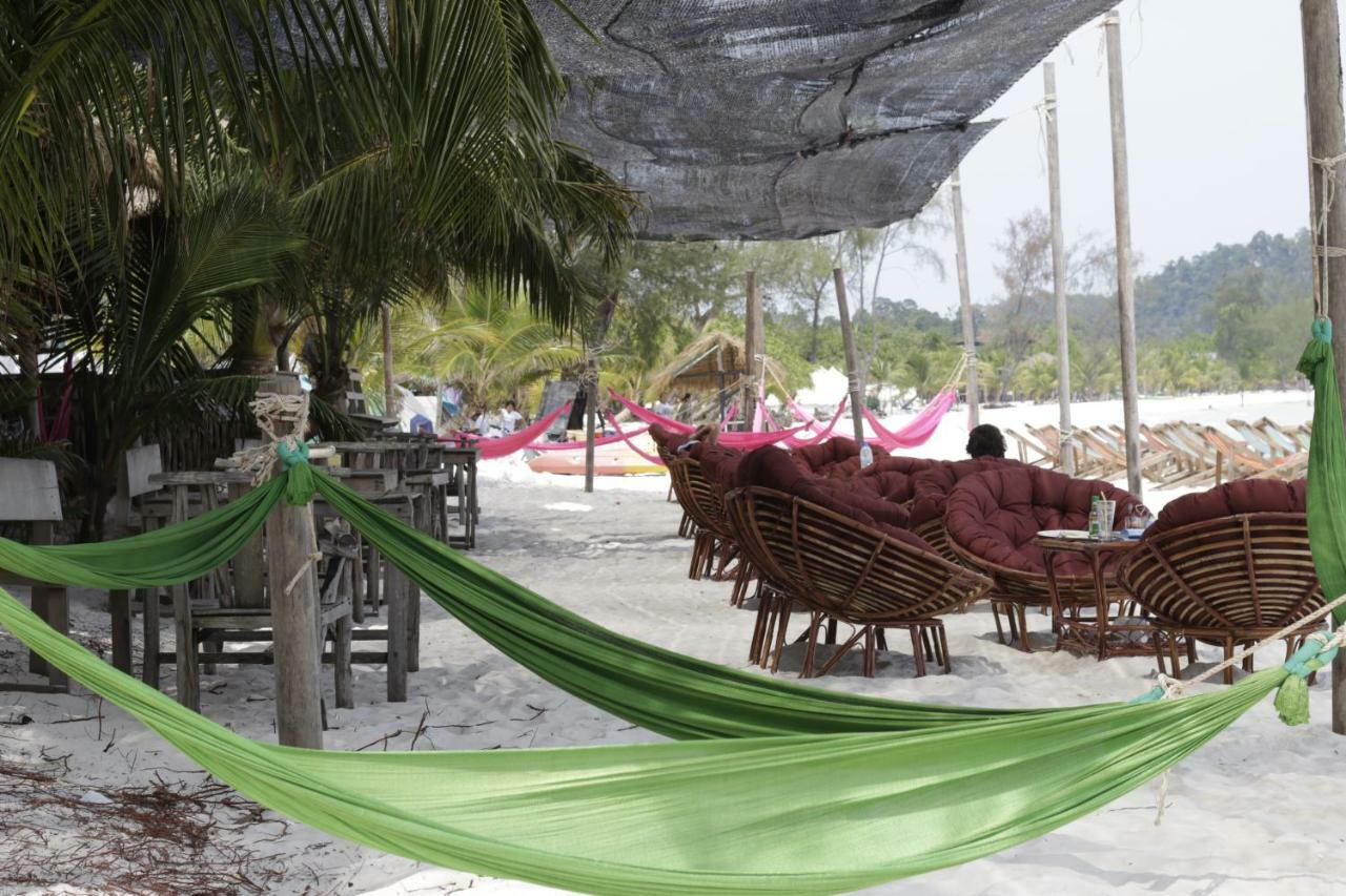 Sandbank Restaurant & Camping Koh Rong Kaoh Touch Eksteriør bilde