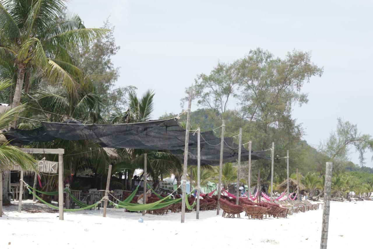 Sandbank Restaurant & Camping Koh Rong Kaoh Touch Eksteriør bilde