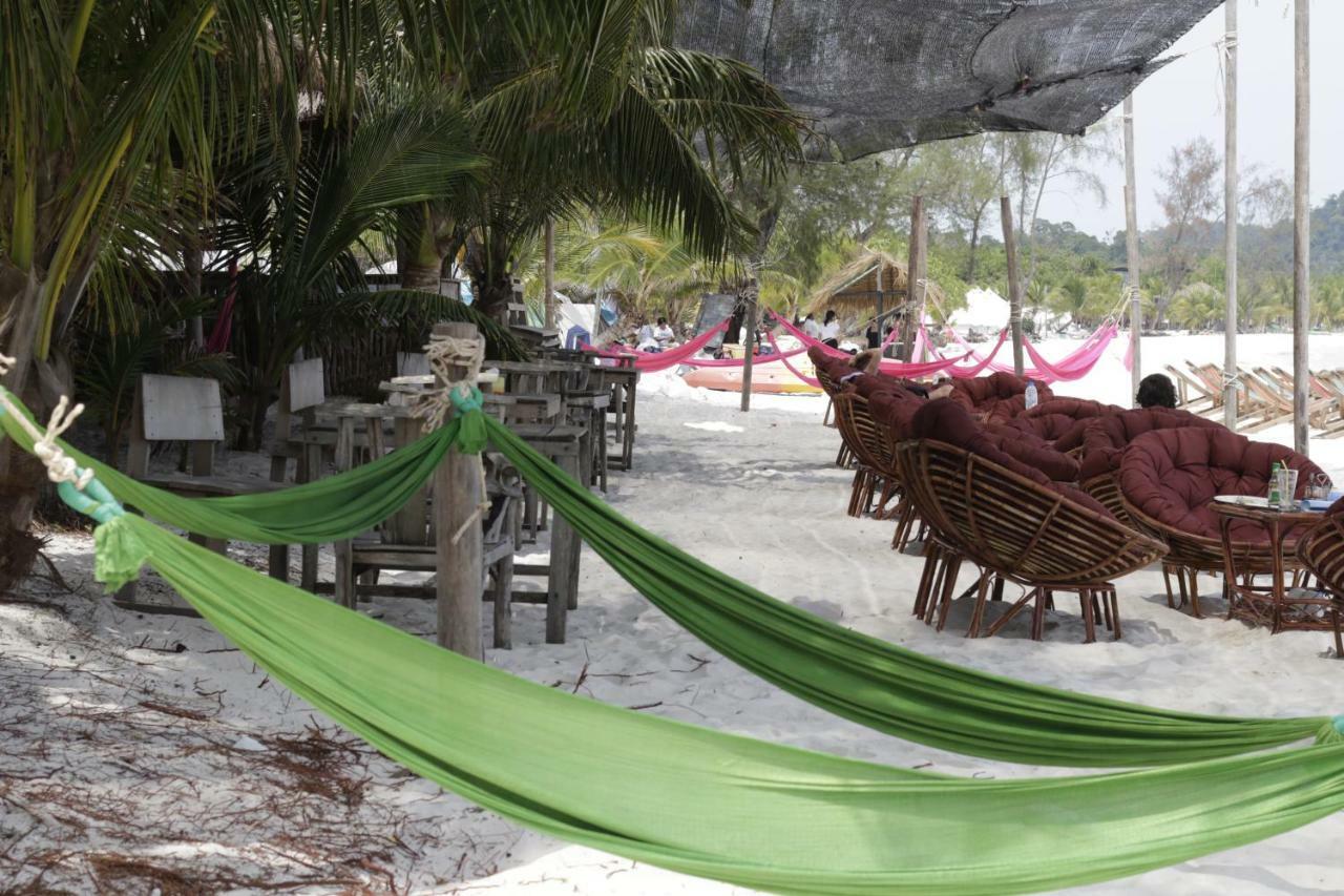 Sandbank Restaurant & Camping Koh Rong Kaoh Touch Eksteriør bilde