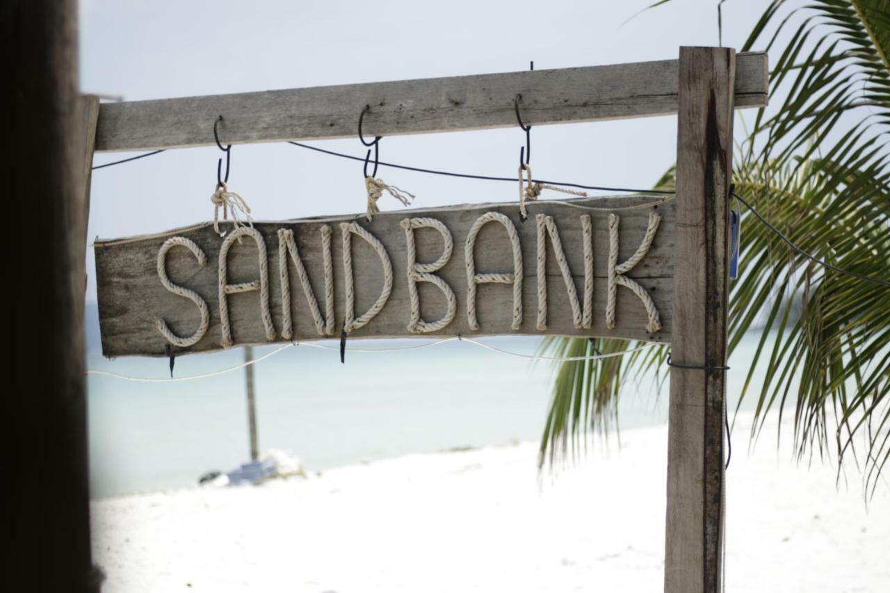 Sandbank Restaurant & Camping Koh Rong Kaoh Touch Eksteriør bilde