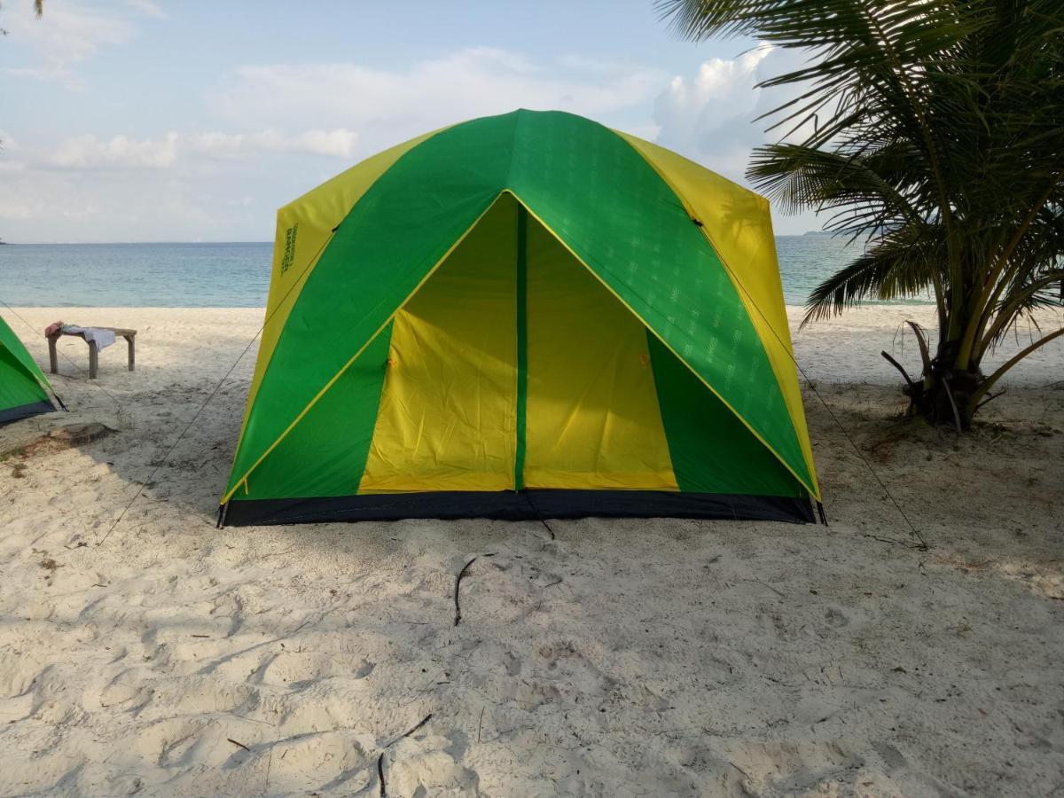 Sandbank Restaurant & Camping Koh Rong Kaoh Touch Eksteriør bilde