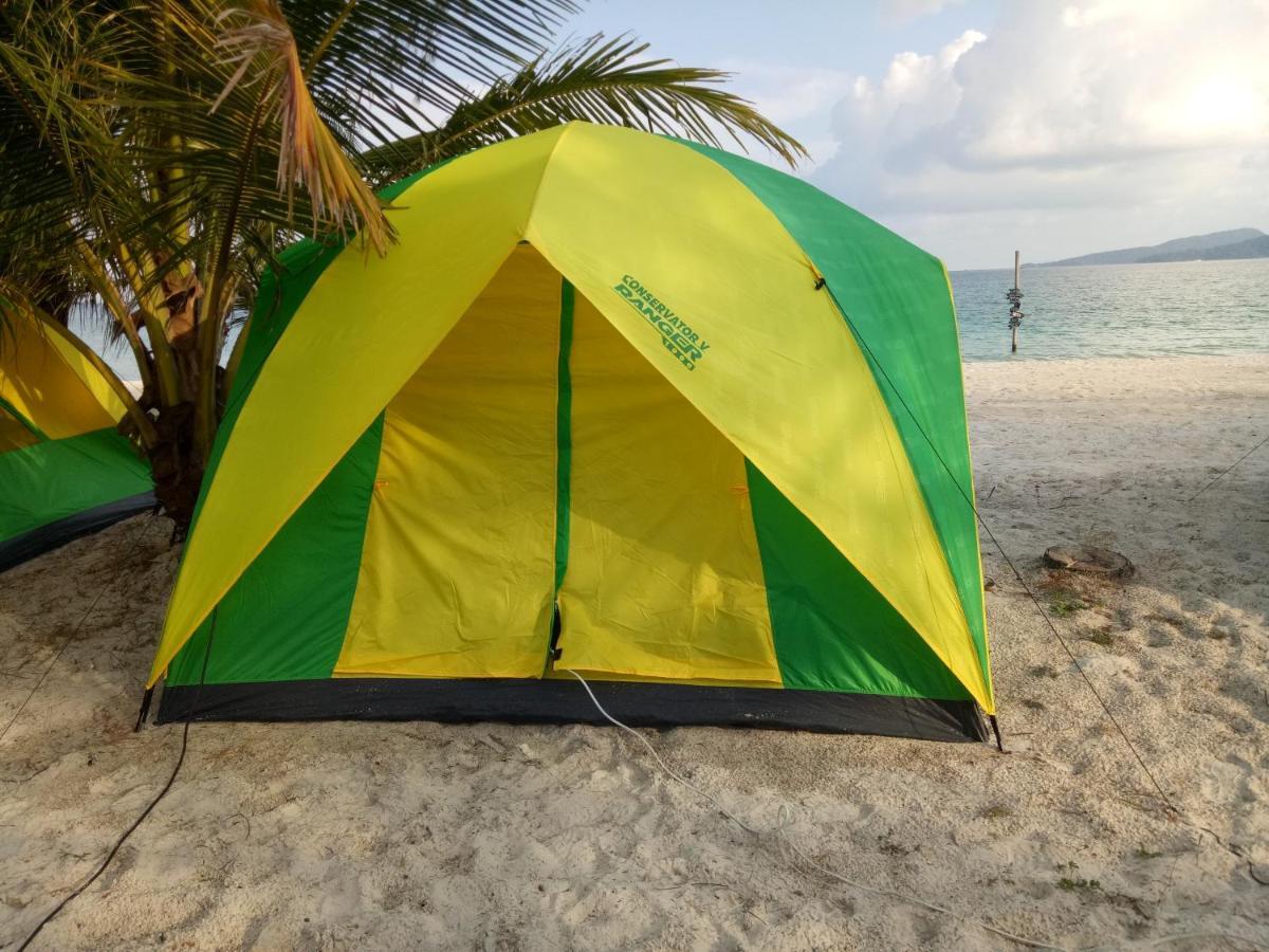Sandbank Restaurant & Camping Koh Rong Kaoh Touch Eksteriør bilde